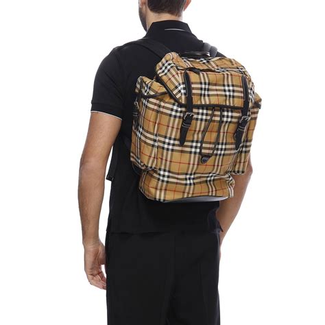 zaino burberry uomo